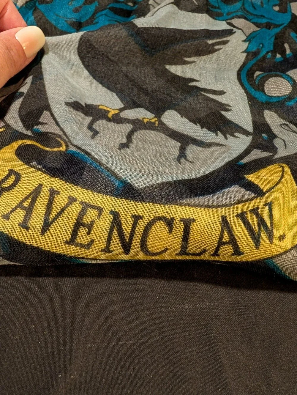 Ravenclaw Crest Decorative Harry Potter Infinity Scarf